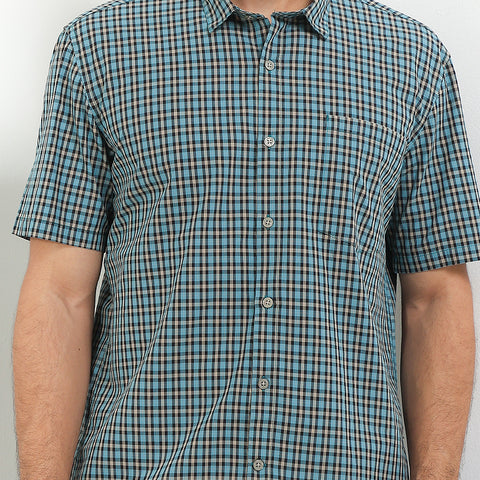 Andrew Smith Kemeja Lengan Pendek Pria A0339P06Z