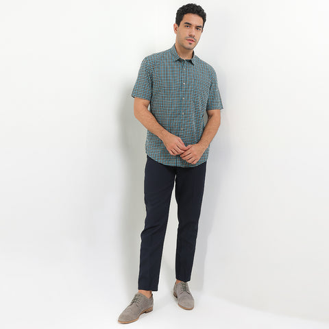 Andrew Smith Kemeja Lengan Pendek Pria A0339P06Z