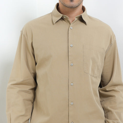 Andrew Smith Kemeja Lengan Panjang Oversize Pria A0005J12A