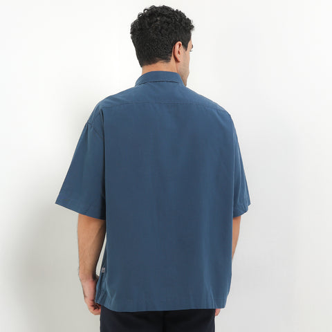 Andrew Smith Kemeja Lengan Pendek Oversize Pria A0021P02H