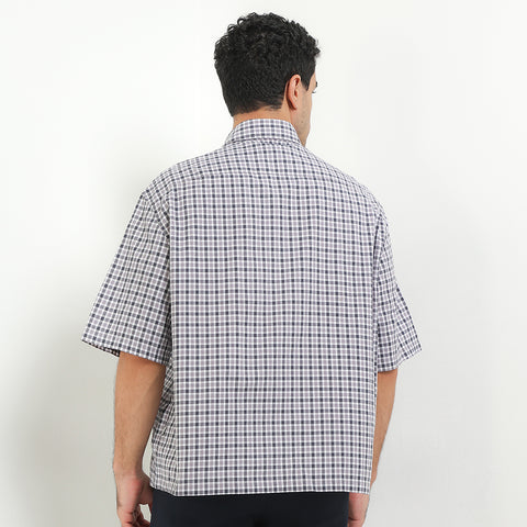 Andrew Smith Kemeja Lengan Pendek Oversize Pria A0026P09Z