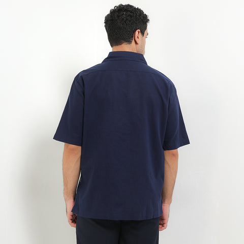 Andrew Smith Kemeja Lengan Pendek Oversize Pria A0002P02H