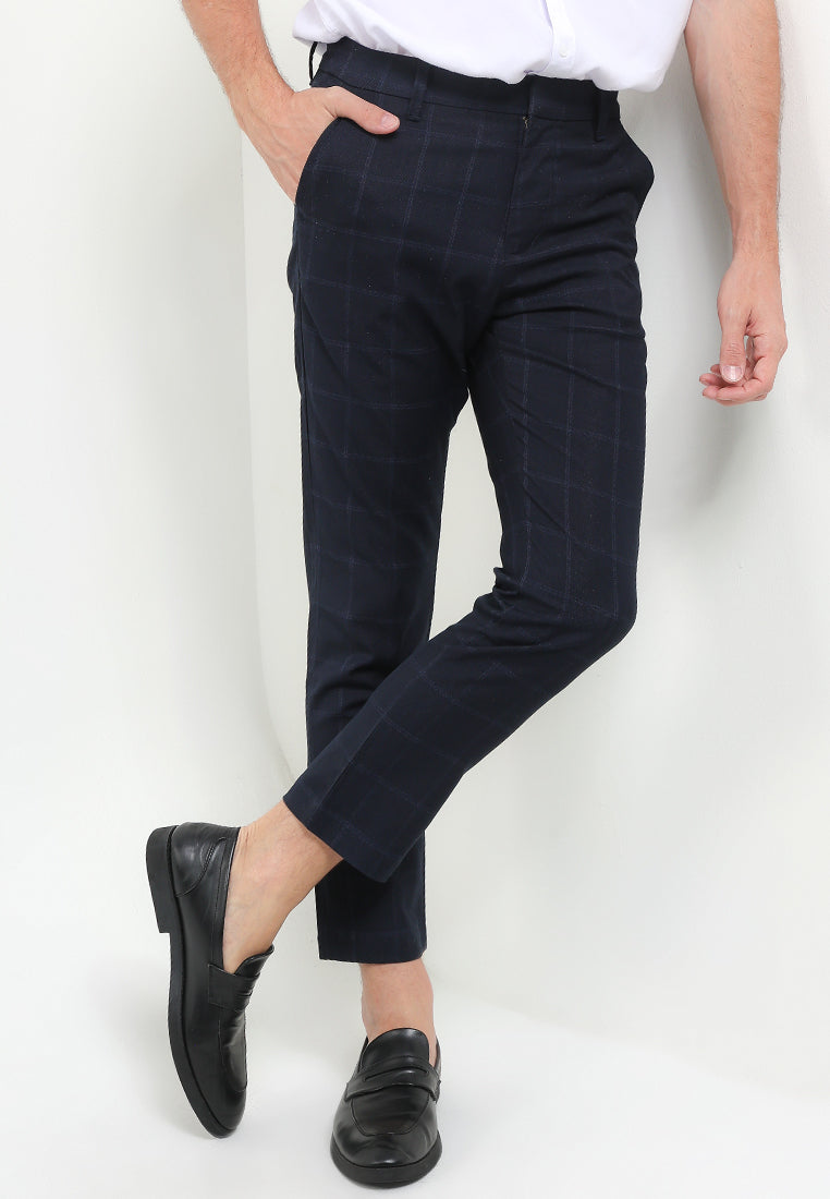 Andrew Smith Celana Panjang Formal Slim Fit Ankle Length Pria A0004X02H