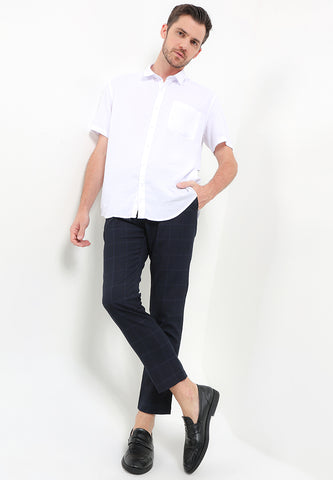 Andrew Smith Celana Panjang Formal Slim Fit Ankle Length Pria A0004X02H