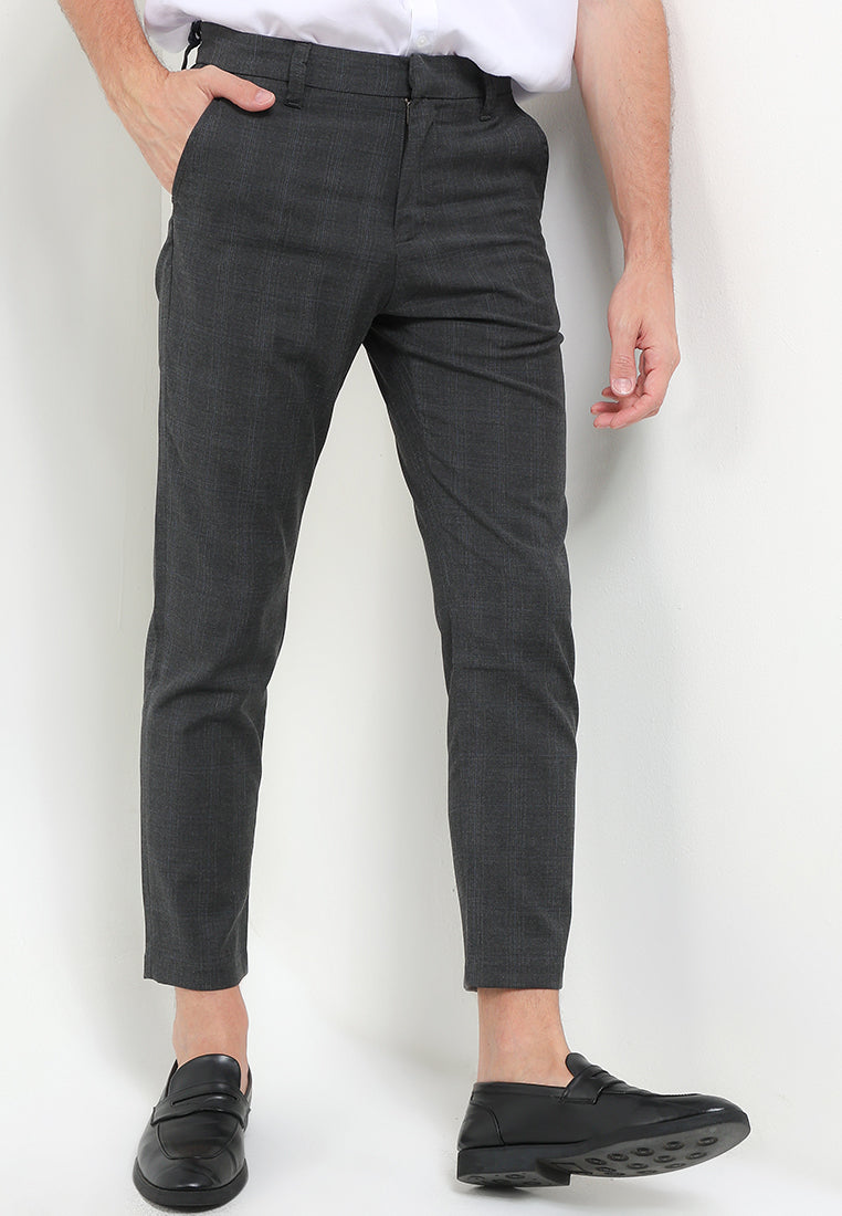 Andrew Smith Celana Panjang Formal Slim Fit Ankle Length Pria A0005X04A