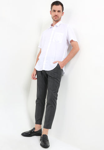 Andrew Smith Celana Panjang Formal Slim Fit Ankle Length Pria A0005X04A