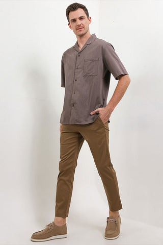 Andrew Smith Celana Panjang Chinos Slim Fit Pria Big Size A0044C03D