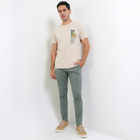 Andrew Smith Celana Panjang Chinos Slim Fit Pria A0053X06G