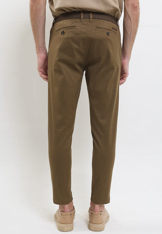 Andrew Smith Celana Panjang Chinos Slim Fit Ankle Length Pria A0007X03D