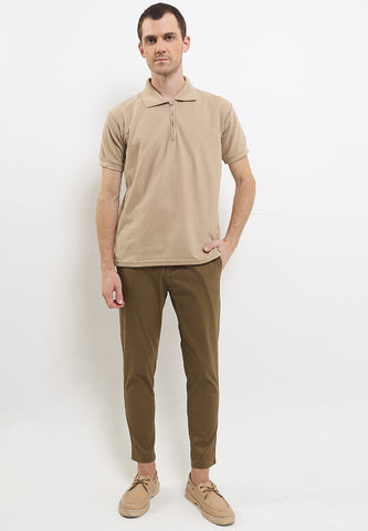 Andrew Smith Celana Panjang Chinos Slim Fit Ankle Length Pria A0007X03D