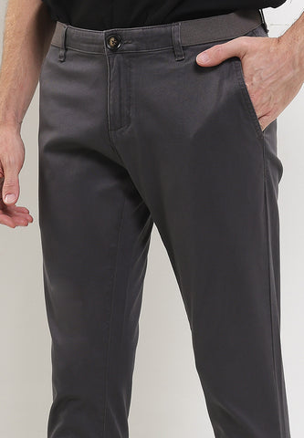 Andrew Smith Celana Panjang Chinos Slim Fit Ankle Length Pria A0008C04A