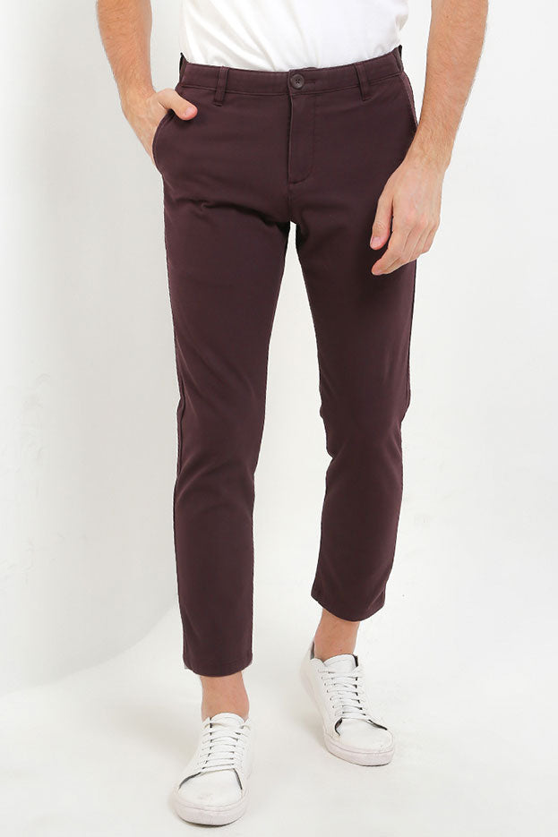 Andrew Smith Celana Panjang Chinos Ankle Length Pria A0006X09A