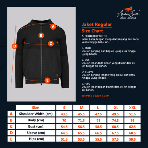 Andrew Smith Jaket Pria A0179J06H