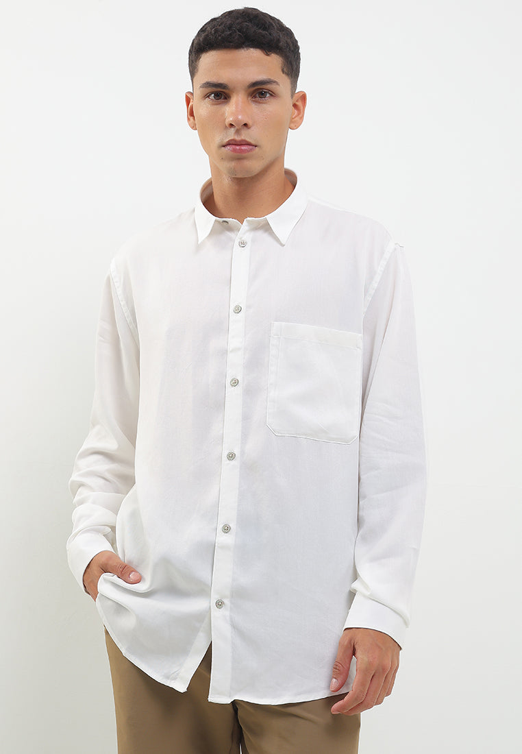 Andrew Smith Kemeja Lengan Panjang Pria A0185J08A
