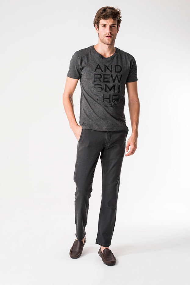 Andrew Smith T-Shirt Slim Fit Pria A0069P01F