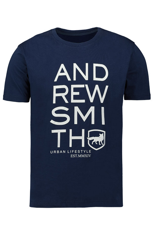 Andrew Smith T-Shirt Slim Fit Pria A0069P02H