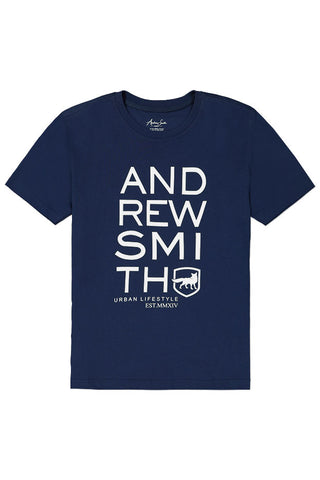 Andrew Smith T-Shirt Slim Fit Pria A0069P02H