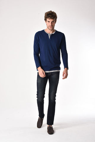 Andrew Smith T-Shirt Slim Fit Pria A0074J02H