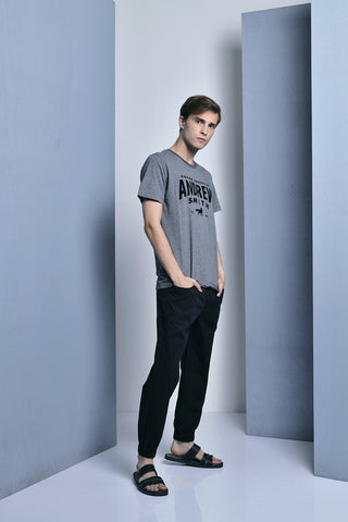 Andrew Smith T-Shirt Slim Fit Pria A0077P04A