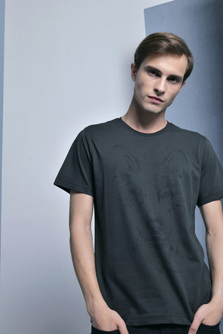 Andrew Smith T-Shirt Slim Fit Pria A0080P04D