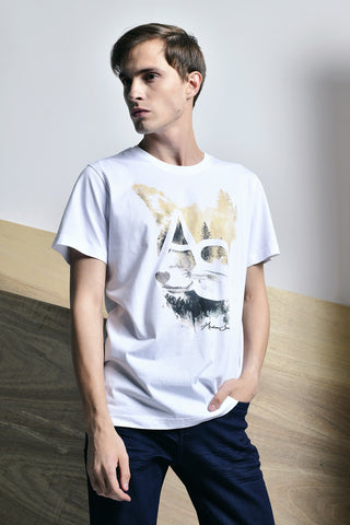 Andrew Smith T-Shirt Slim Fit Pria A0081P08D