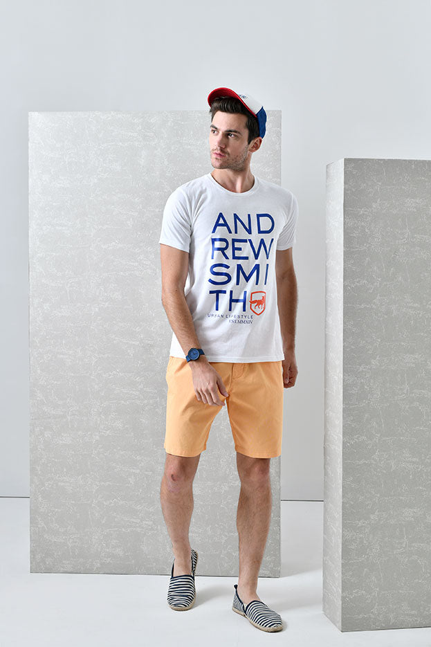 Andrew Smith T-Shirt Slim Fit Pria A0083P08D
