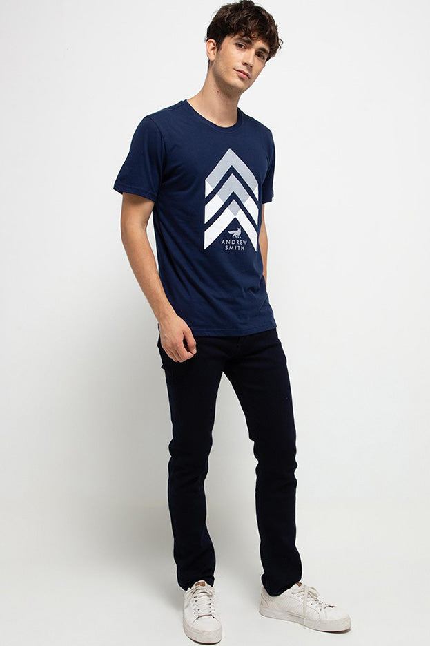 Andrew Smith T-Shirt Slim Fit Pria A0084P02H
