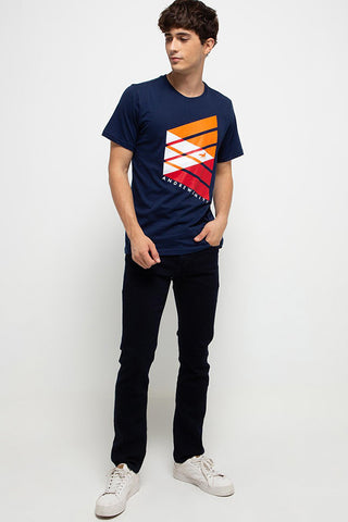 Andrew Smith T-Shirt Slim Fit Pria A0085P02H