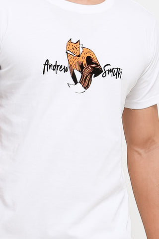 Andrew Smith T-Shirt Slim Fit Pria A0088P08A