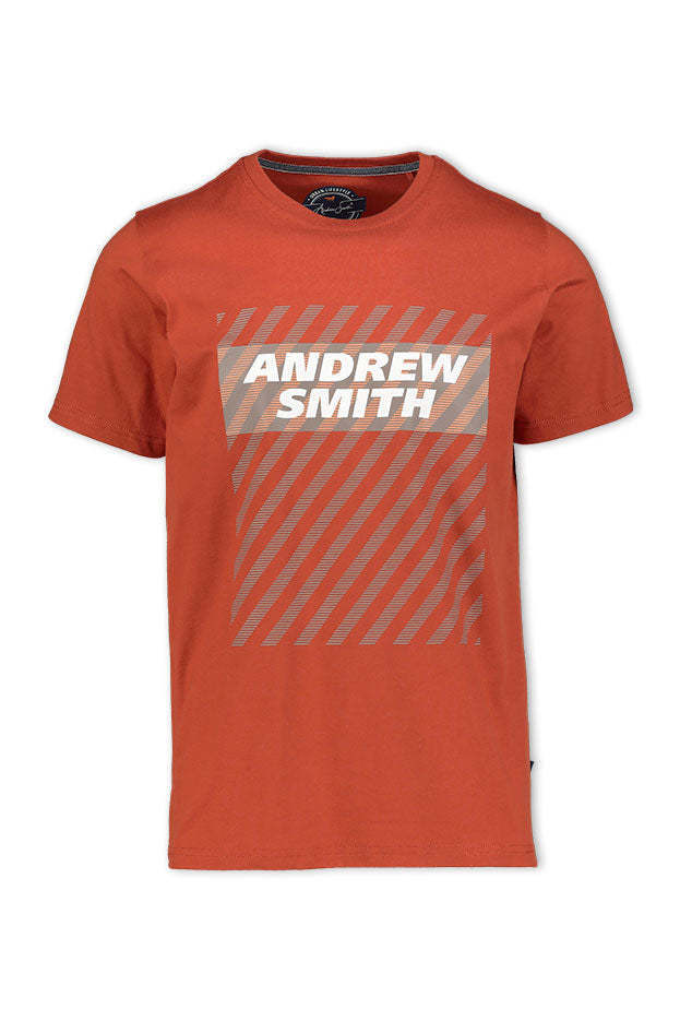 Andrew Smith T-Shirt Slim Fit Pria A0102P10C