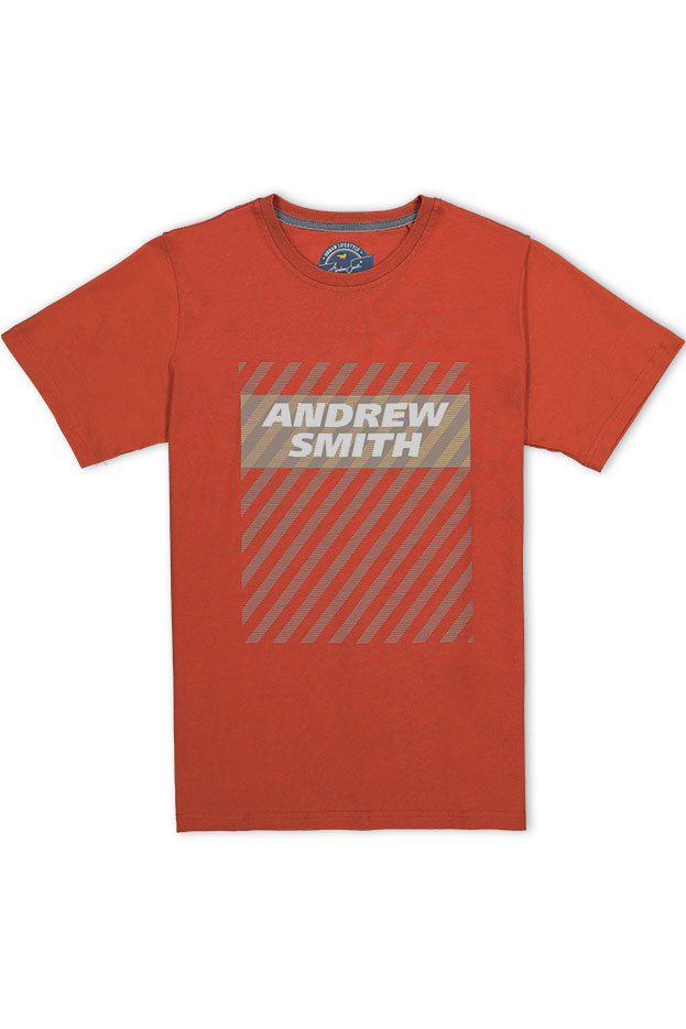 Andrew Smith T-Shirt Slim Fit Pria A0102P10C