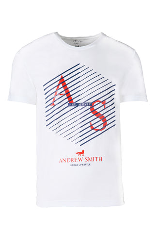 Andrew Smith T-Shirt Slim Fit Pria A0109X08D