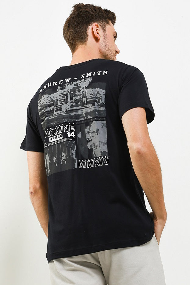 Andrew Smith T-Shirt Slim Fit Pria A0111P01A