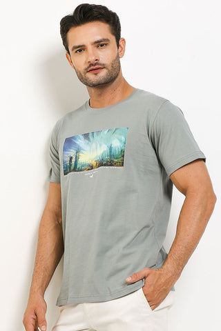 Andrew Smith T-Shirt Slim Fit Pria A0112P06E