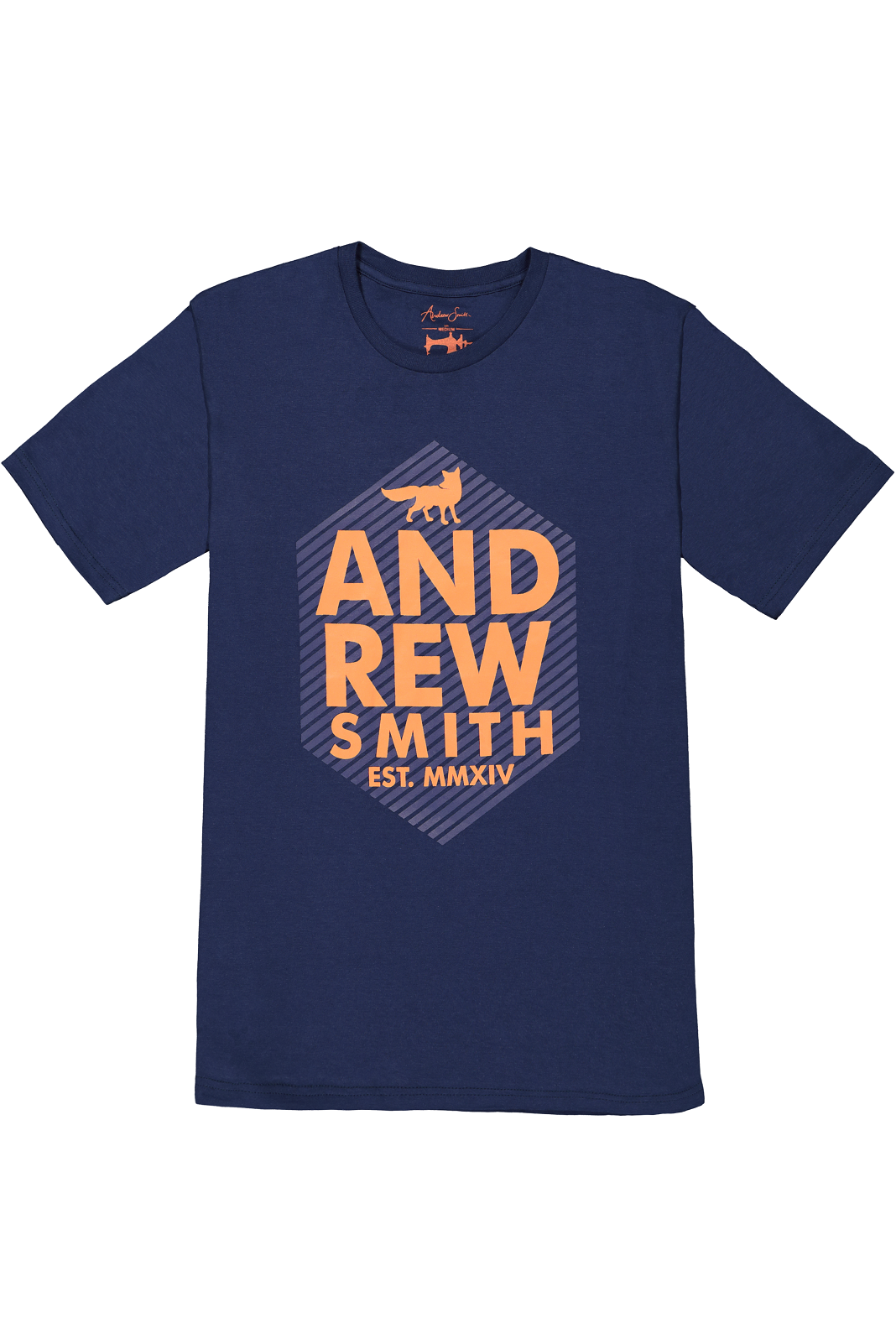 Andrew Smith T-Shirt Slim Fit Pria A0113X02H
