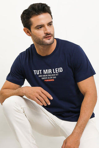 Andrew Smith T-Shirt Slim Fit Pria A0119P02H