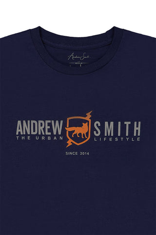 Andrew Smith T-Shirt Slim Fit Pria A0122X02D
