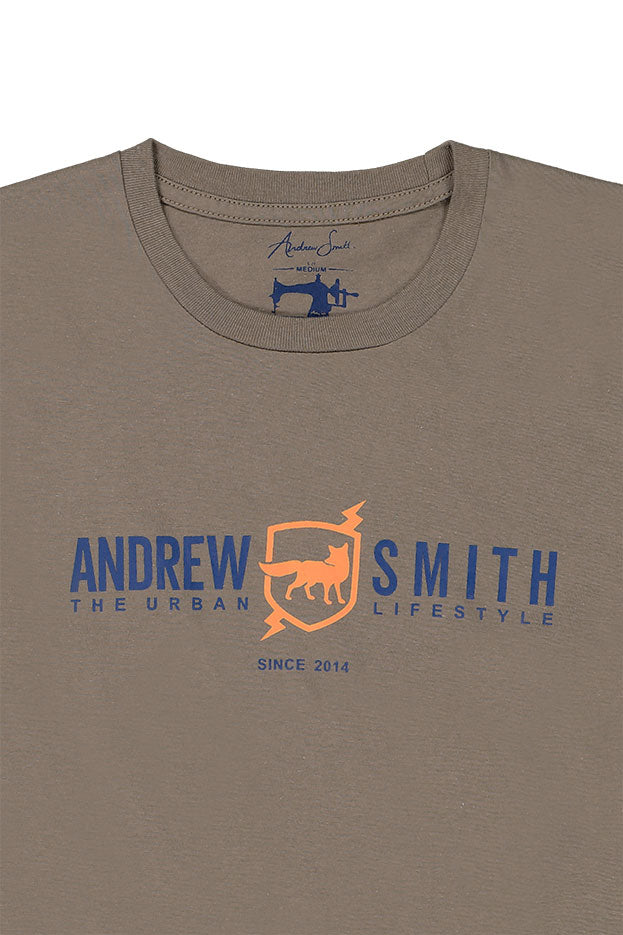Andrew Smith T-Shirt Slim Fit Pria A0122X06G