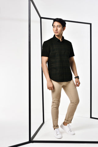 Andrew Smith Kemeja Lengan Pendek Pria A0212P06E
