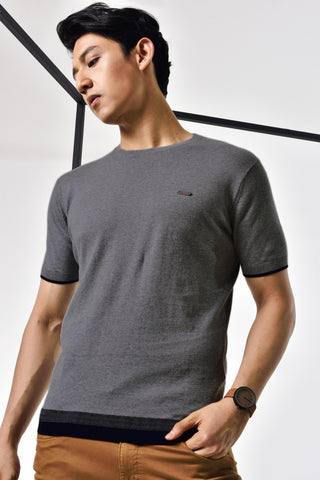 Andrew Smith T-Shirt Slim Fit Pria A0001P04B