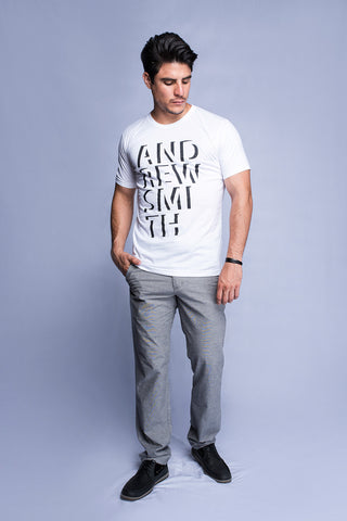 Andrew Smith T-Shirt Slim Fit Pria A0094X08D